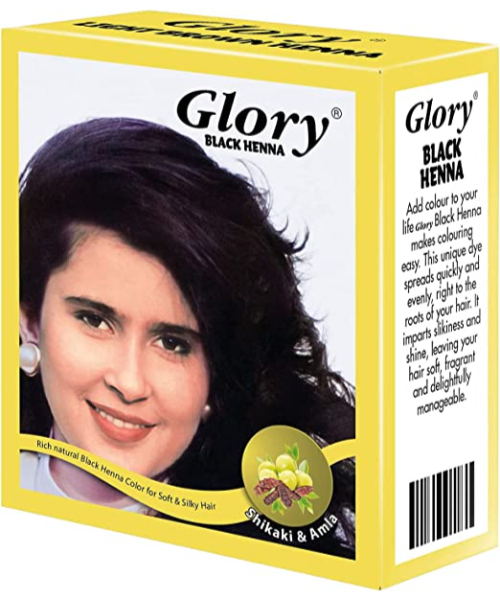 Glory Hair Coloring Henna - Black