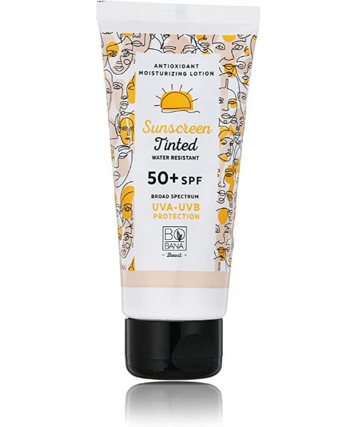 Bobana Tinted Sunscreen Lotion Water Resistant Spf50+ - 60 Ml