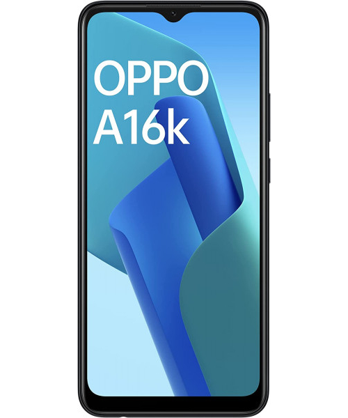 OPPO A16K Dual SIM 64 GB Ram 4 GB 6.5 Inch Smartphone - Midnight Black 