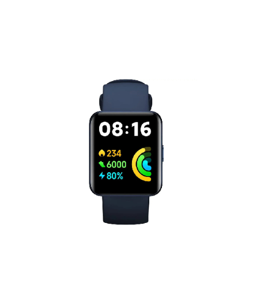 ساعة سمارت ريدمي 2 لايت من شاومي 1.55 انش مع قياس الأكسجين و جي بي اس - أزرق