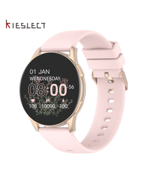 Kieslect L11 Pro Lady Heart Rate Monitor Smart Watch 1.3 Inch -Pink