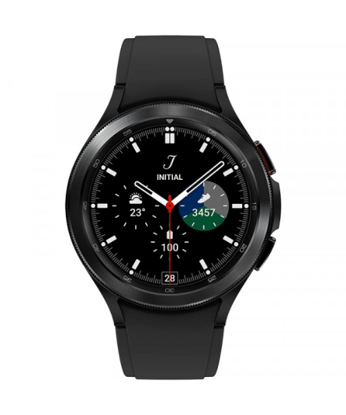 Samsung Classic Galaxy 4 Supports Bluetooth Calls Smart Watch 46Mm - Black