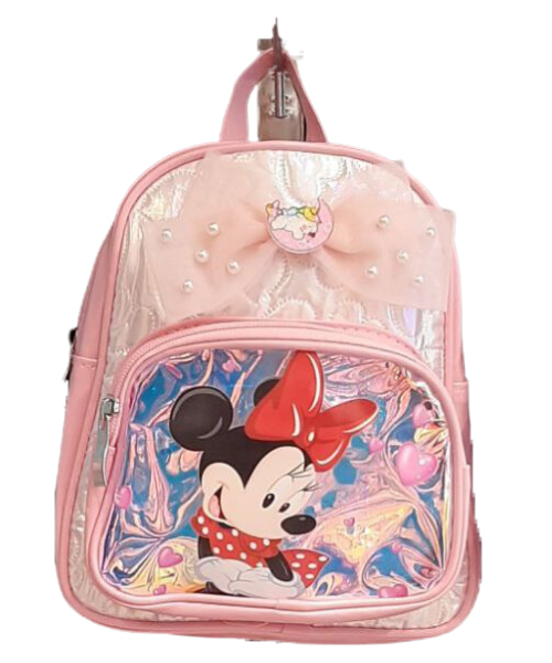 Backpack Printed Mimi And Bow For Kids 21×19 Cm - Pink
