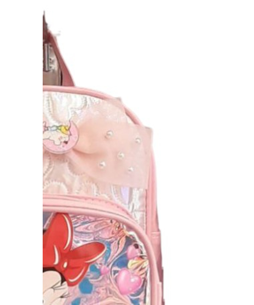 Backpack Printed Mimi And Bow For Kids 21×19 Cm - Pink