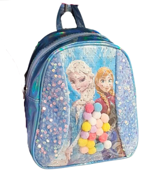 Backpack Printed Frozen For Kids 21×19 Cm - Blue