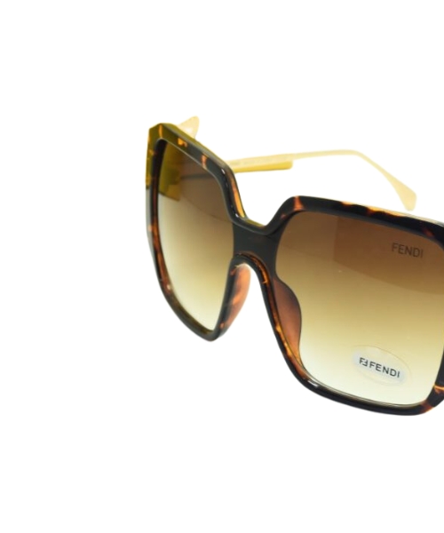 Frame Square Eye Sunglasses For Women - Black Brown