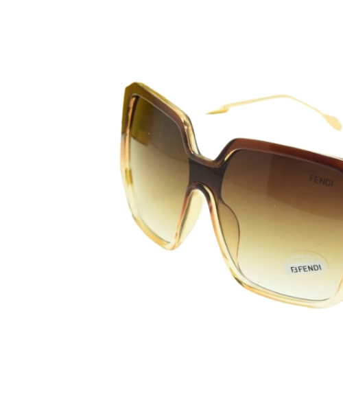 Frame Square Eye Sunglasses For Women - Brown