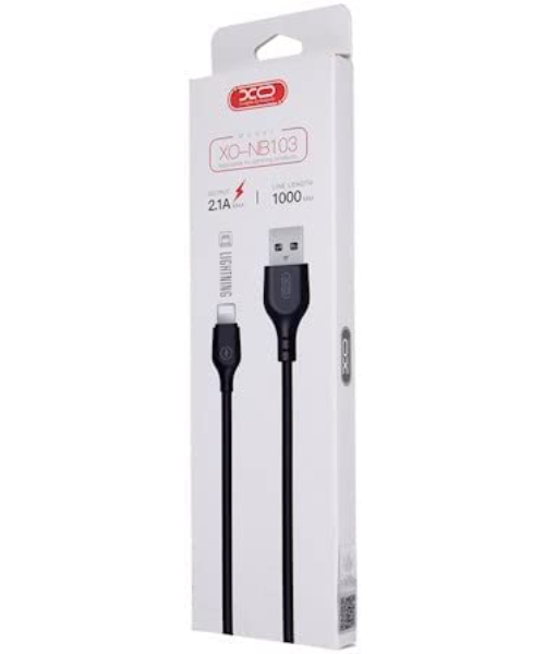 XO NB103 Lightning cable For Iphone - Black