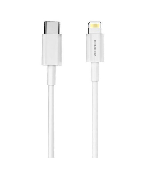 Sendem M26pro USB C To IPhone Cable 1 M - White