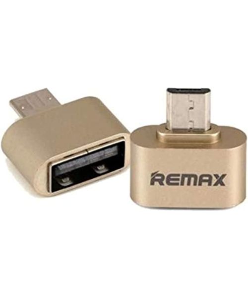 Remax RA-OTG Micro-USB Adapter - Gold