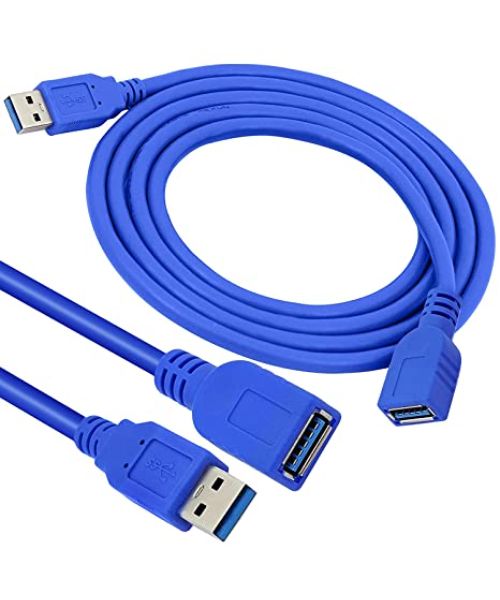 Zonic z1062 Extension Cable USB 3.0 High Speed With Shielded 3m - Blue