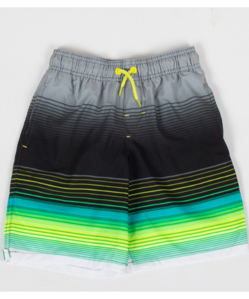 striped Elasticated shorts swimsuit For Men - Multi Color