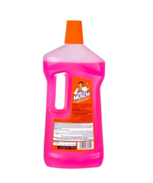 Mr Muscle Cleaner Kills 99.9% of germs Liquid With The Scent Of Flowers - 1 Liter