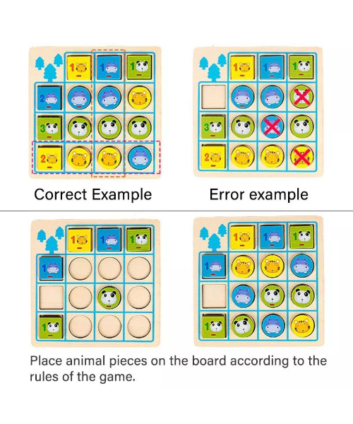 Sudoku Puzzle Multi Format Game For Kids - Multicolor