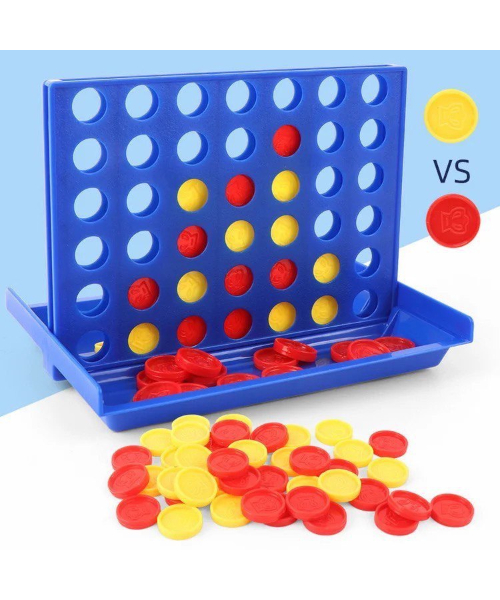 Connect Four Toy For Kids - Blue