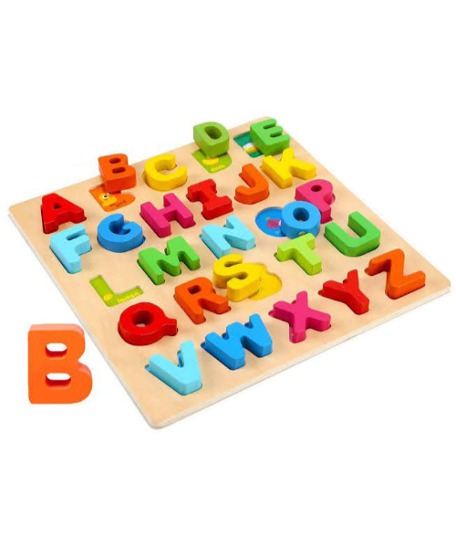 Alphabet Blocks Toy For Kids - Multicolor