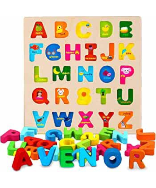 لعبة تركيب الحروف للأطفال - متعدد الالوان
