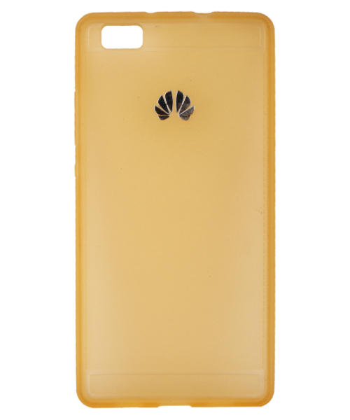 IJver Leven van kroeg Silicon Back Mobile Cover For Huawei P8 Lite - Yellow