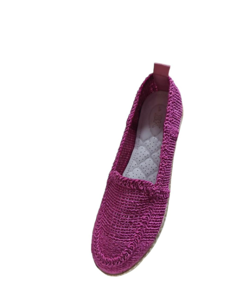 Casual Flat Shoes For Women - Fuchsia