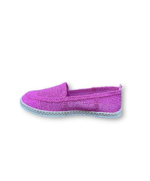 Casual Flat Shoes For Women - Fuchsia