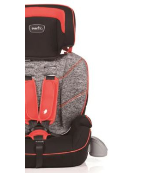 Evenflo car 2025 seat red