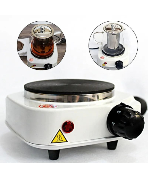 Countertop Single Burner, 500W Mini Stove Hot Plate,Portable