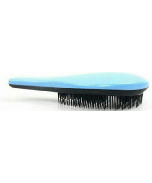Solid Hair Brush For Detangling - Blue