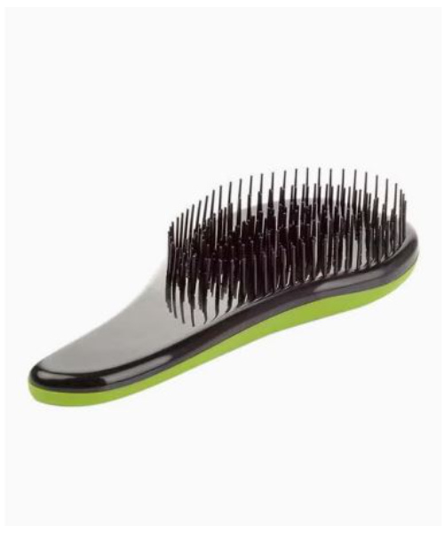 Solid Hair Brush For Detangling - Green