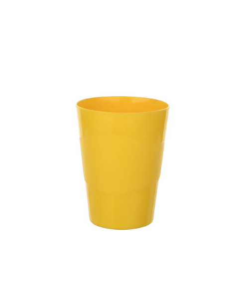Titiz Plastic Mug 300 Ml - Yellow
