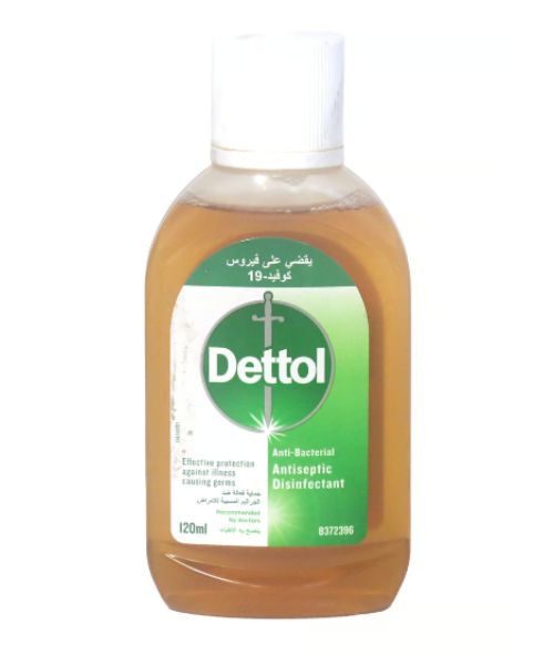 Dettol Cleaner Disinfecting Effective protection against germs Liquid - 120 Ml