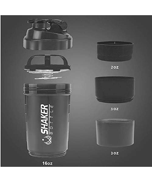 Shaker bottle with Metal ball inside 16oz/500ml | healthylifecreations