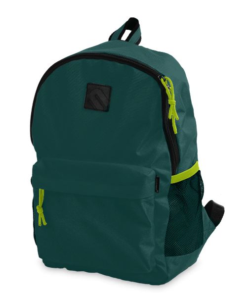 Mintra Casual Backpack Solid For Unisex 36×25.5 Cm - Dark Green