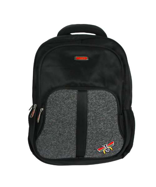 Solid Laptop Backpack For Unisex 40X52 Cm - Black