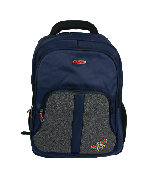 Solid Laptop Backpack For Unisex 40X52 Cm - Blue