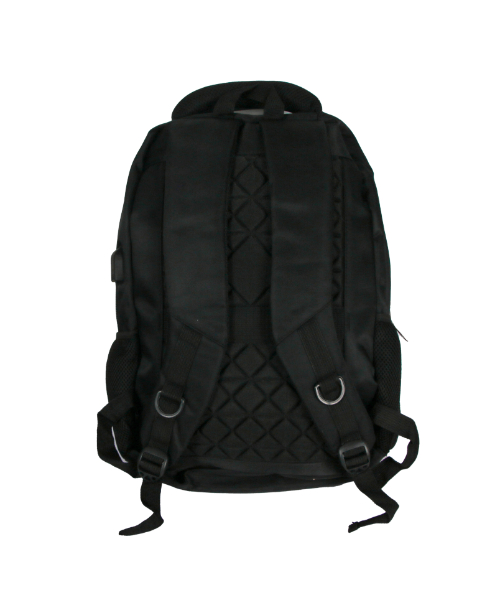 Solid Laptop Backpack For Unisex 40X52 Cm - Black