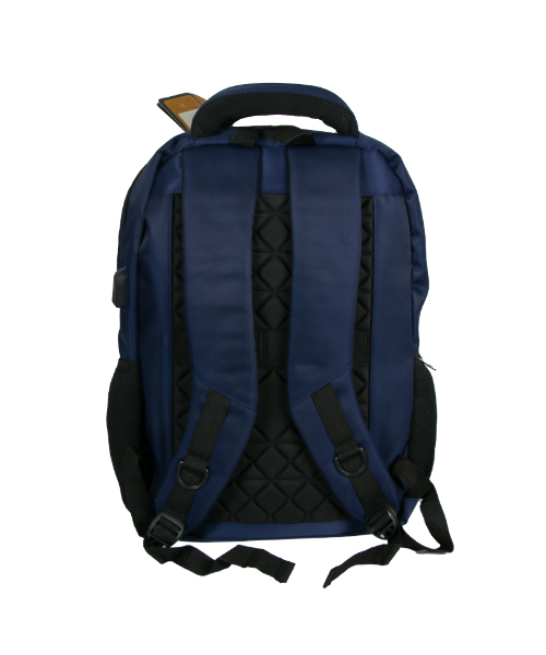 Solid Laptop Backpack For Unisex 40X52 Cm - Blue