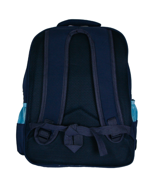 Printed School Backpack For Kids 17×14 Cm - Navy