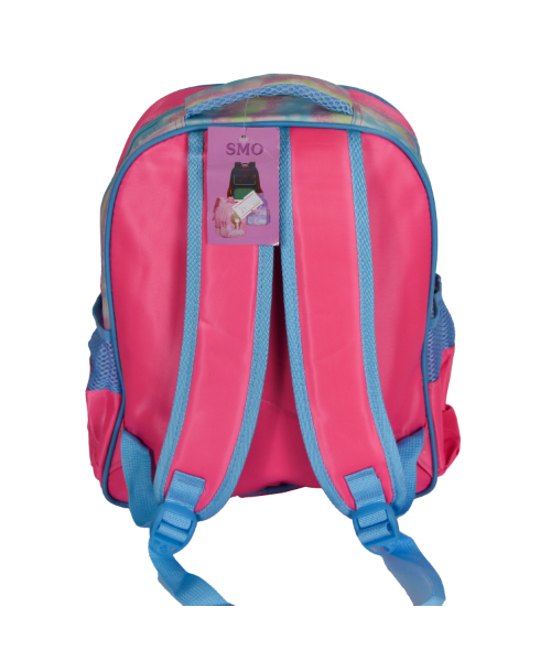 Printed School Backpack For Kids 38×32 Cm - Pink