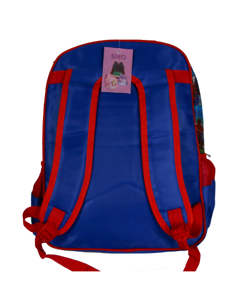 شنطة مدرسية بطبعة سبايدرمان للأطفال 43×34 سم - أزرق أحمر