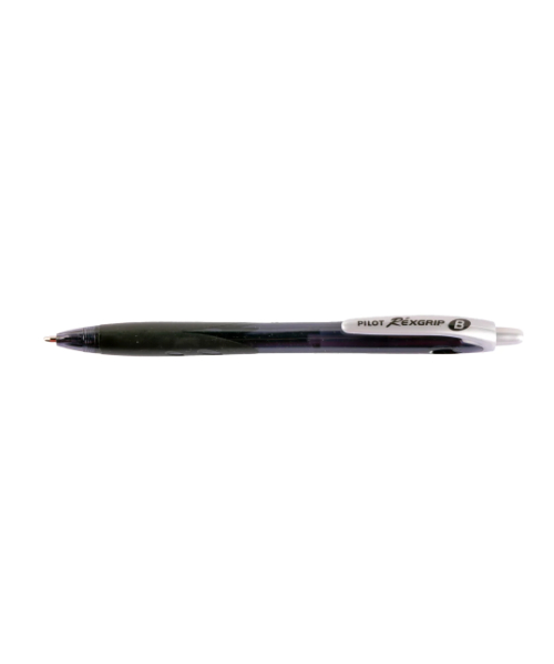 Pilot Rexgrip Ballpoint Pen Broad 1.2Mm - Black