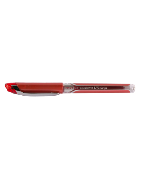 قلم رولر بول BXGPN-V5  من يوني بول هاي  تيك بوينت   متوسط 0.5ملم - احمر
