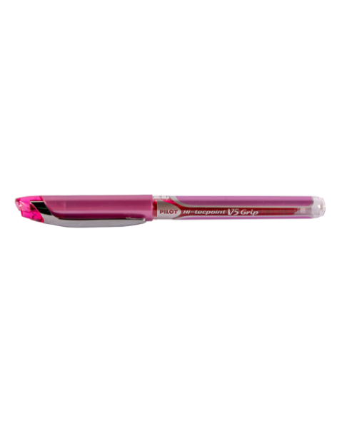 قلم رولر بول BXGPN-V5 من يوني بول هاي  تيك بوينت   متوسط 0.5ملم - بينك