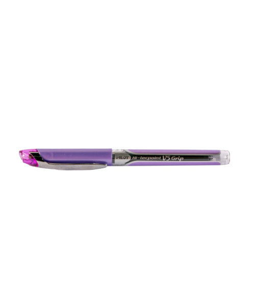 Pilot Bxgpn-V5 Hi Ticpoint Rollerball Pen Medium 0.5Mm - Purple
