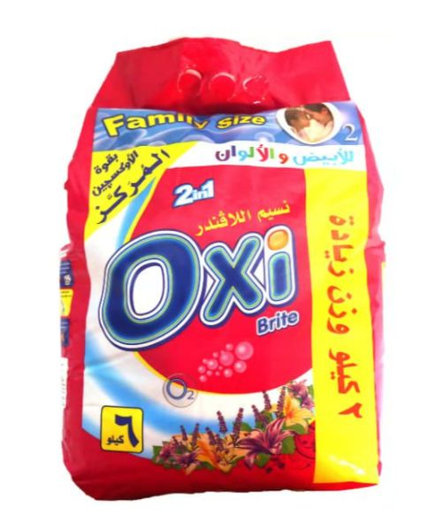 Oxi Automatic Powder Cleaner For White And Color Clothes With Lavender Scent - 6 KG