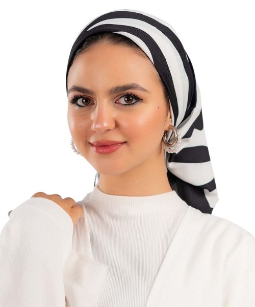 White cotton best sale head scarf