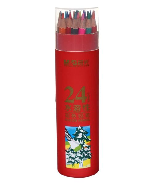 M&G Awp36810 Color Pencils 24 Pieces - Multi Color