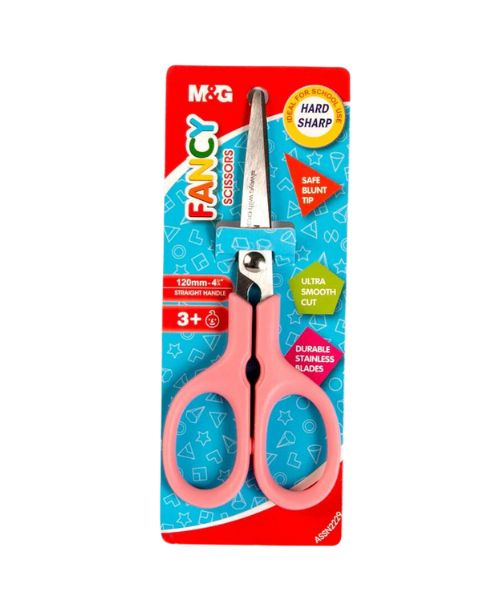M&G Assn2229 Scissors 12 Cm For Kids - Pink