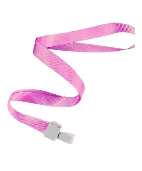 Badge Lanyard Plastic 1 Piece - Pink