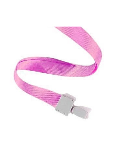 Badge Lanyard Plastic 1 Piece - Pink