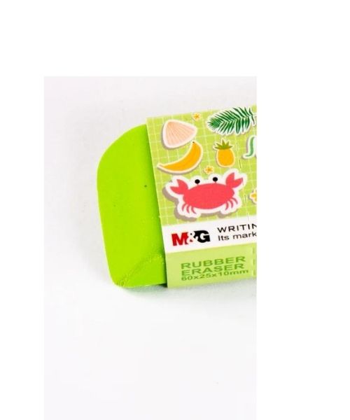 M&G Axp963G0 Jumbo Rubber Eraser - Green